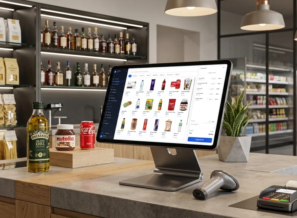 The point-of-sale terminal